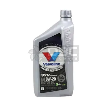 Óleo Valvoline Synpower 0W20 100% Sintético (946ml)
