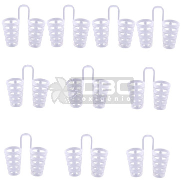 Kit 10 Clip Dilatador Nasal Anti-Ronco/Apnéia Tamanho Extra Grande - XL