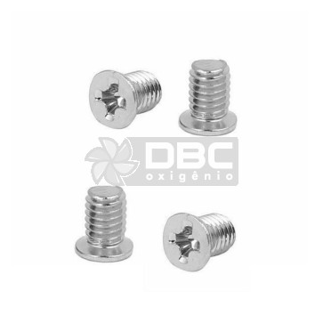 Kit com 20 Parafusos Cabeça Chata p/ HD SSD 2.5" Disco Rígido M3x5mm