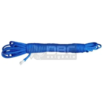 Cordame Paracord 550 10m 9 filamentos 4mm - Azul