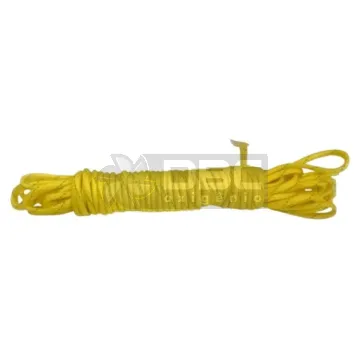 Cordame Paracord 550 10m 7 filamentos 4mm - Amarelo Refletivo
