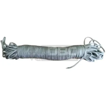 Cordame Paracord 550 30m 9 filamentos 4mm - Cinza