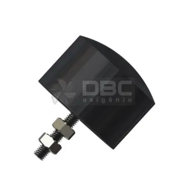 Amortecedor  Vibra-Stop Batente Abaulado G 3/8" (200 Kg) 