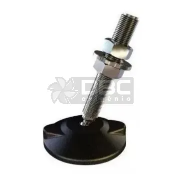 Amortecedor Vibra-Stop Calço Articulado III M12x100mm (250kg)
