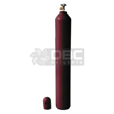 kit Cilindro Argônio 10m3 (50 litros) + Regulador Aferisolda RI-30  