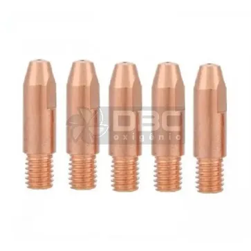 02a - Bico Contato Tocha MIG MK24 0,8 mm (5 unidades)