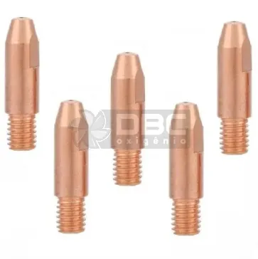 02c - Bico Contato Tocha MIG MK24 1,0 mm (5 unidades)