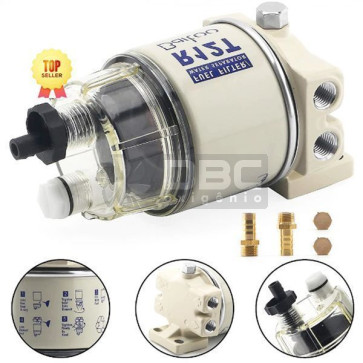 Filtro de combustível/Separador de água Marine Spin-on r12 - 3/8"