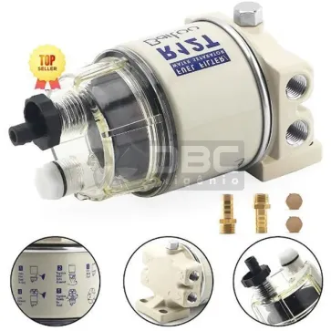 Filtro de combustível/Separador de água Marine Spin-on r12 - 3/8"