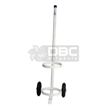 Carrinho Para Cilindro de 1m³ ou 2m³ Branco