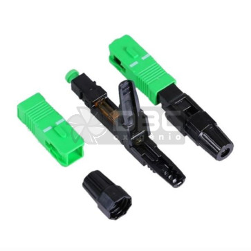 Conector Fast SC/APC Verde (Embalagem com 10 unidades)