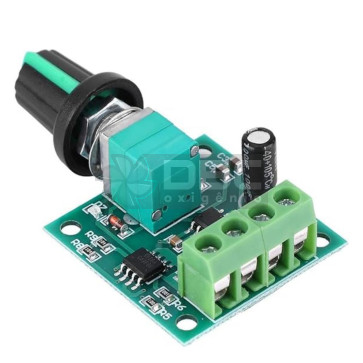Controlador de velocidade de motor pwm 30w 2A (5v-12v dc)