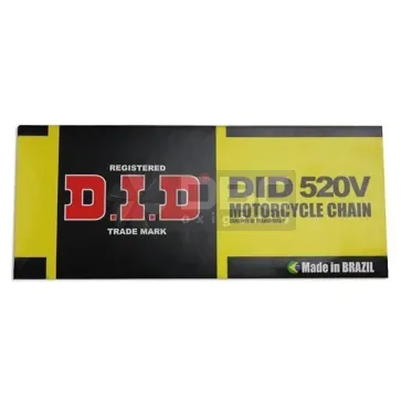 Corrente Yamaha DT200R 1987 DID520V-100L c/retentor