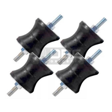 Jogo c/ 4 Amortecedor Vibra-Stop COXIM 1 - 1/4" (280kg)