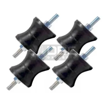 Jogo c/ 4 Amortecedor Vibra-Stop COXIM 3 - 3/8" (1000kg)