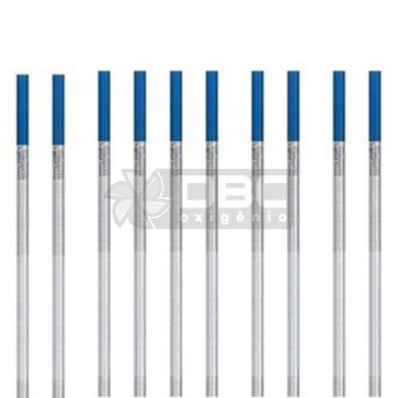 Eletrodo Tungstênio 2% Lantânio 3,2mm TIG WP09 ( Estogo com 10 unidades)