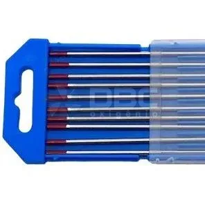 07b - Eletrodo Tungstênio 2% Torio 2,4mm 3/32" TIG WP09