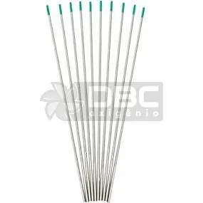 08a- Eletrodo de Tungstênio Puro 1,6 mm 1/16"TIG WP09