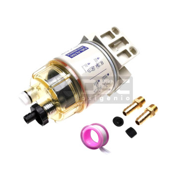 Filtro Separador Água Combustível Gasolina R12T Lancha Barco