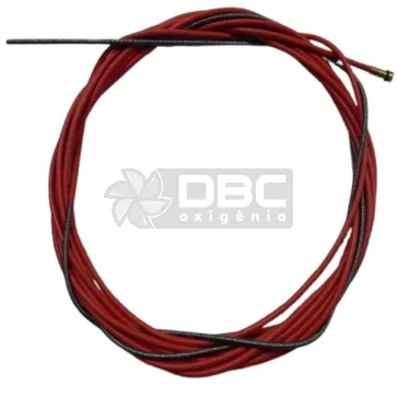 Guia com Espiral vermelha 5,5mts Tocha MIG