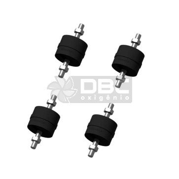 Jogo c/4 Amortecedor Vibra-Stop Coxim A2 M5 (30kg)