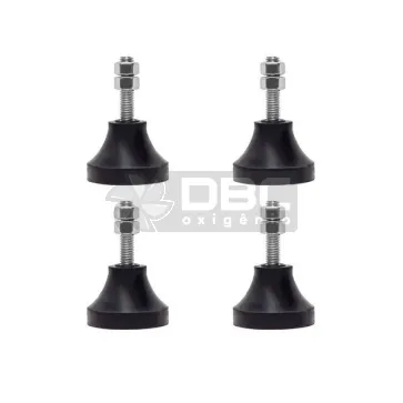 Jogo c/ 4 Amortecedor Vibra-Stop MICRO II 3/8" (280kg)