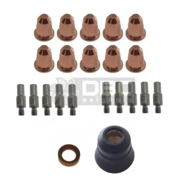 Kit Plasma Eletrodo Bocal Difusor Bico 0.8mm Corte S45