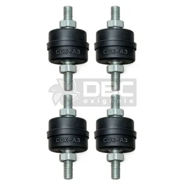 Jogo c/4 Amortecedor Vibra-Stop Coxim A3 M5 (55kg)