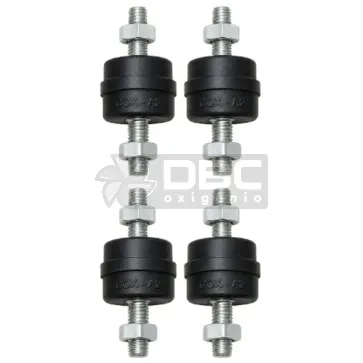 Jogo c/4 Amortecedor Vibra-Stop Coxim A2 M6 (30kg)