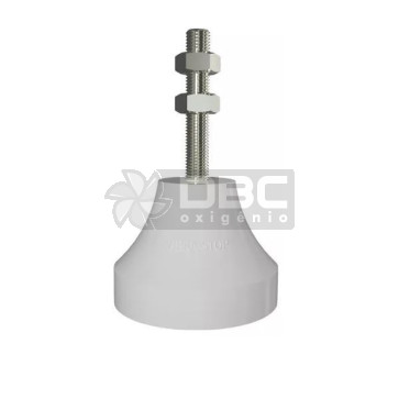 Amortecedor Vibra-Stop Branco MICRO I 1/4" (50kg)