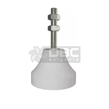 Amortecedor Vibra-Stop Branco MICRO III 3/8" - 100kg
