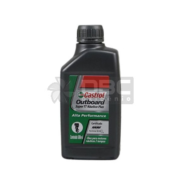 Óleo Castrol Outboard Super TT Náutico Plus (500ml)