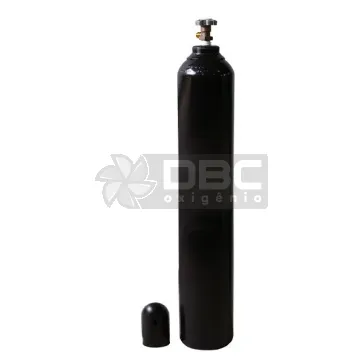 Kit Cilindro Oxigênio Industrial 7m3 (40 litros) + Regulador Aferisolda 