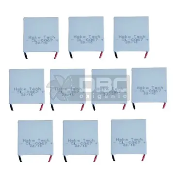 Kit 10 Pastilha Termoelétrica Peltier HEKE e TECH CL-C067 12V