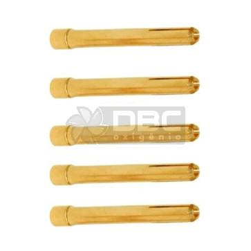 Pinça 4,0mm (5/32") Tocha TIG WP17/WP26 (5 unidades)