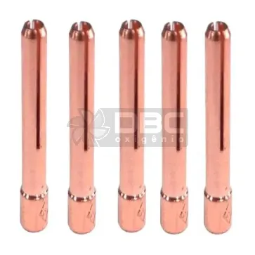 03b - Pinça 1.6 mm (1/16") Tocha TIG WP09 (5 unidades)
