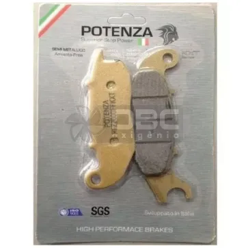 Pastilha de Freio HONDA CG150MIX Dianteira (Potenza PTZ375KXT)