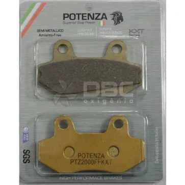 Pastilha de Freio Kasinski Comet Dianteira (Potenza PTZ086KXT)