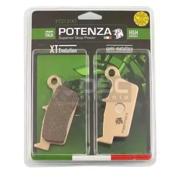 Pastilha de Freio Kawasaki D-TRACKER Traseira (Potenza PTZ131XT)