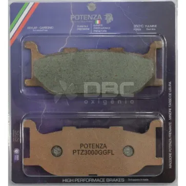 Pastilha de Freio Yamaha DRAG STAR 650 Dianteira (Potenza PTZ171FL)