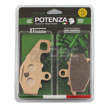 Pastilha de Freio Kawasaki ZX6 Traseira (Potenza PTZ192XT)