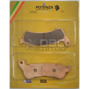 Pastilha de Freio Honda Hornet ABS Dianteira (Potenza PTZ222EXT)