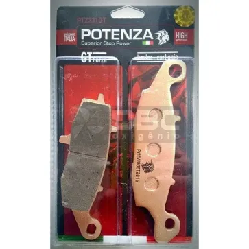 Pastilha de Freio Kawasaki VERSYS Dianteira (Potenza PTZ231GT)