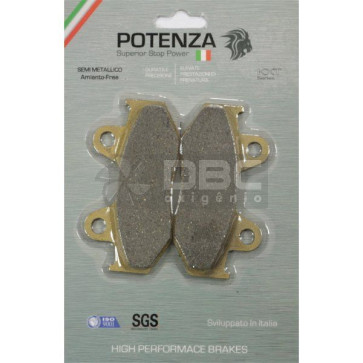 Pastilha de Freio Honda Lead 110 Dianteira (Potenza PTZ323KXT)