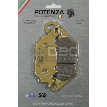 Pastilha de Freio Yamaha CRYPTON Dianteira (Potenza PTZ464KXT)