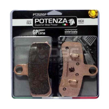 Pastilha de Freio Harley-Davidson Dyna Fat Bob Dianteira (Potenza PTZ525GP)