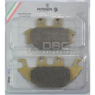 Pastilha de Freio Dafra Next 250 Traseira (Potenza PTZ950KXT)