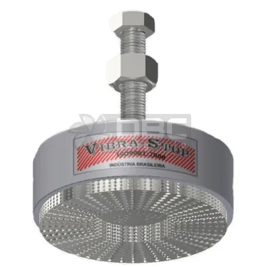 Amortecedor Vibra-Stop Malha de Aço MAC 3/8" (200kg)