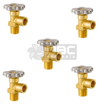 kit 5 Válvula Cilindro Mistura 3/4" 14 NGT CGA580 - Drava