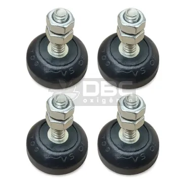 Jogo c/ 4 Amortecedor Vibra-Stop VS 02 1/4" (20kg)